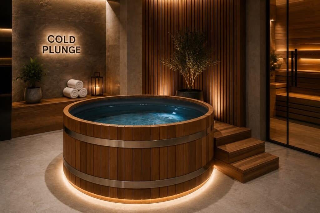 Cold plunge Wellness solution