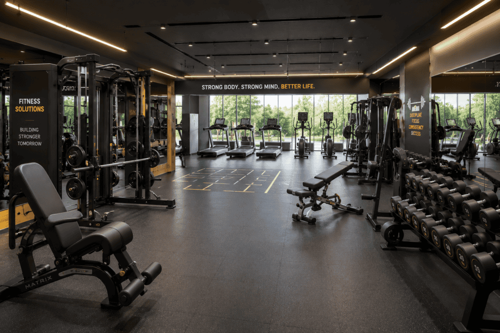 Gym equipment maintenance