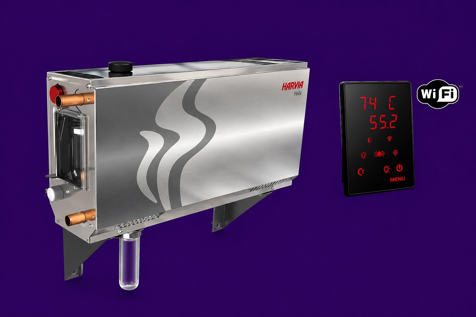 Harvia helix 6,9,11,15 (kw)