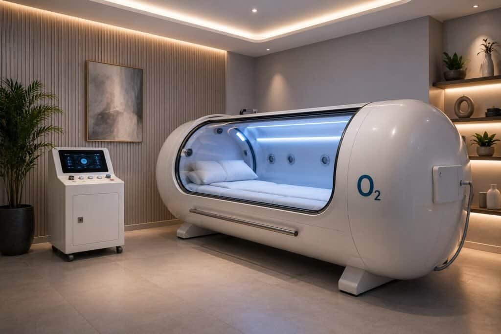 Hyperbaric oxygen chamber
