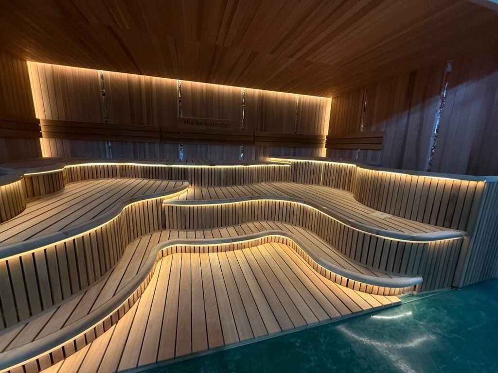 sauna room