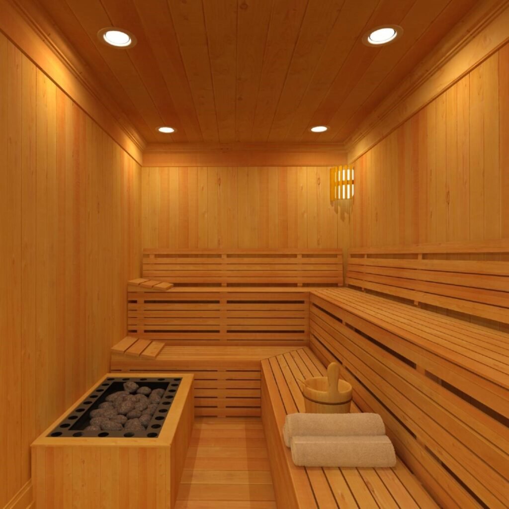 sauna room