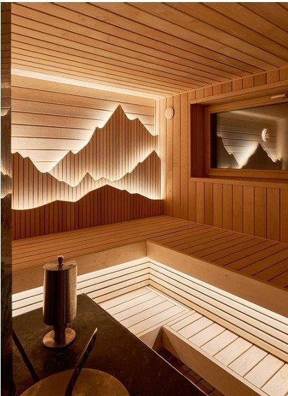sauna room