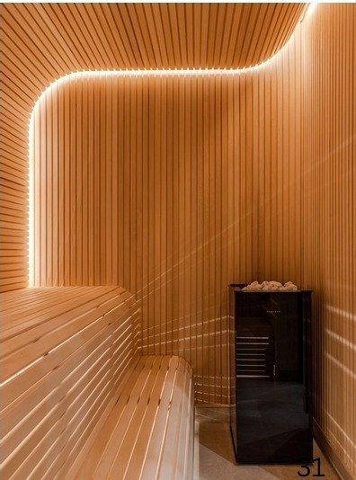 sauna room
