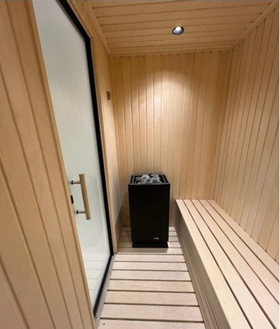 sauna room